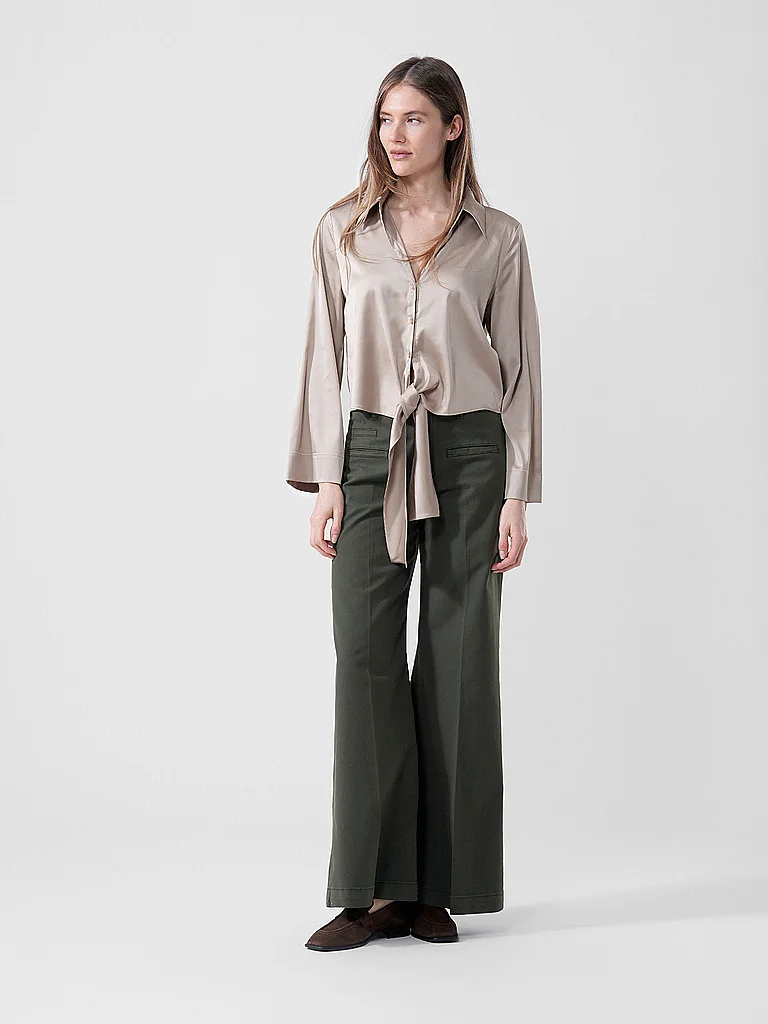 Dawn Denim Blaze Marlenehose Khaki Green 27/L32 2